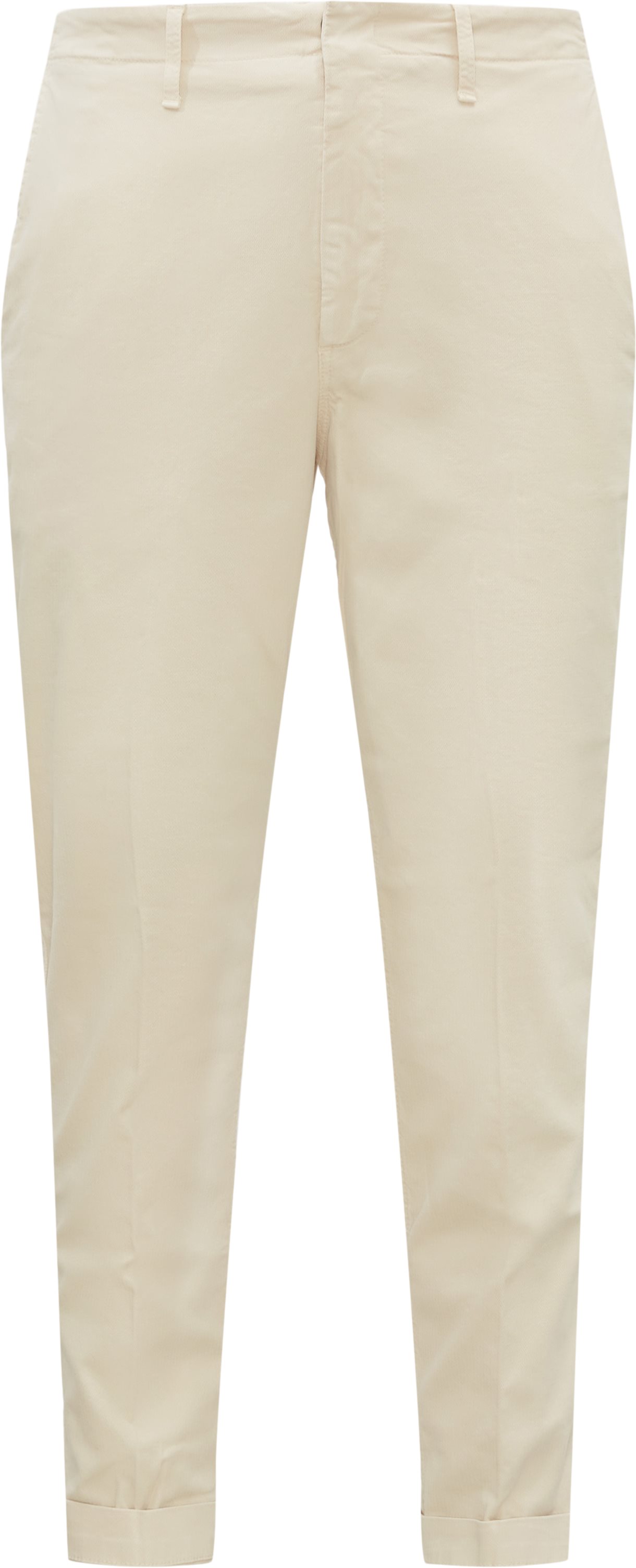 Dondup Trousers UP521 FS245X FP2 ZYN White